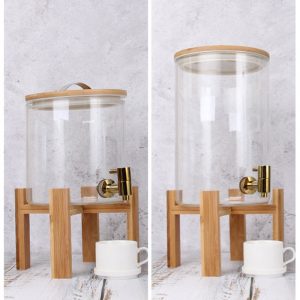 Bình thủy tinh đựng nước ngâm hoa quả ngâm rượu