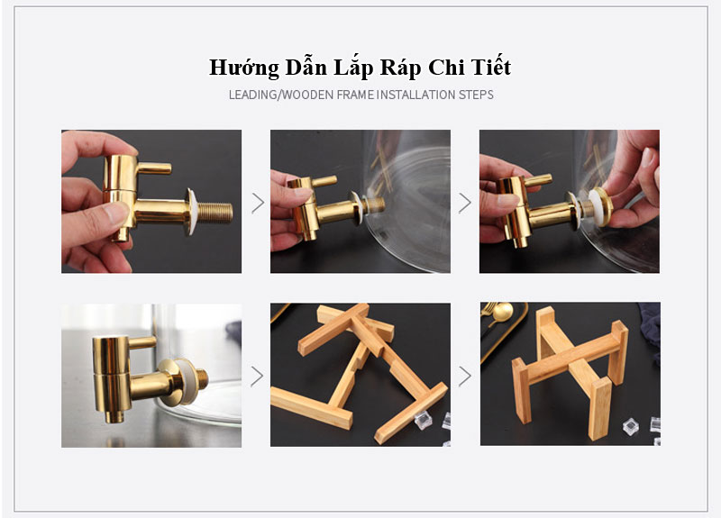 Bình thủy tinh đựng nước ngâm hoa quả ngâm rượu