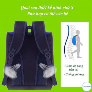 Balo chống gù chống thấm nước