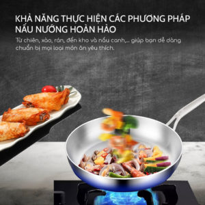 Chảo từ Inox lòng nông SEKA SK6030