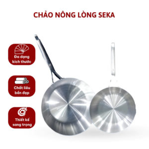 Chảo từ Inox lòng nông SEKA SK6030