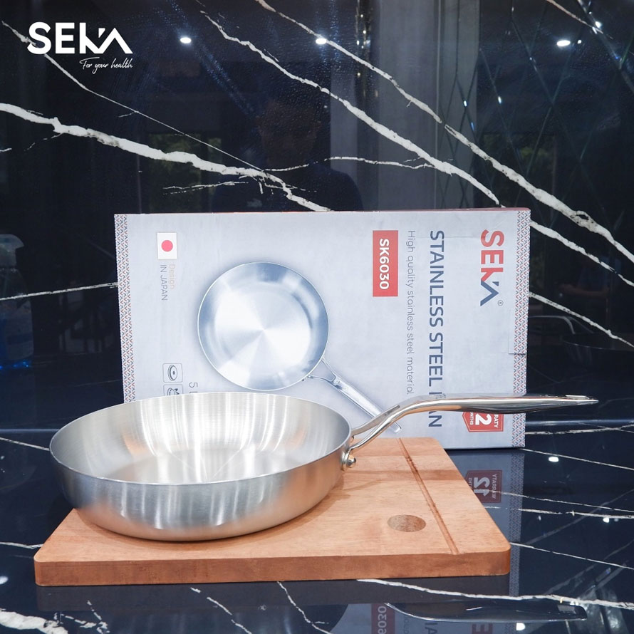 Chảo từ Inox lòng nông SEKA SK6030