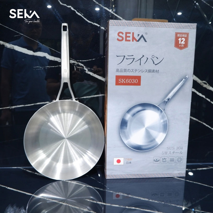 Chảo từ Inox lòng nông SEKA SK6030