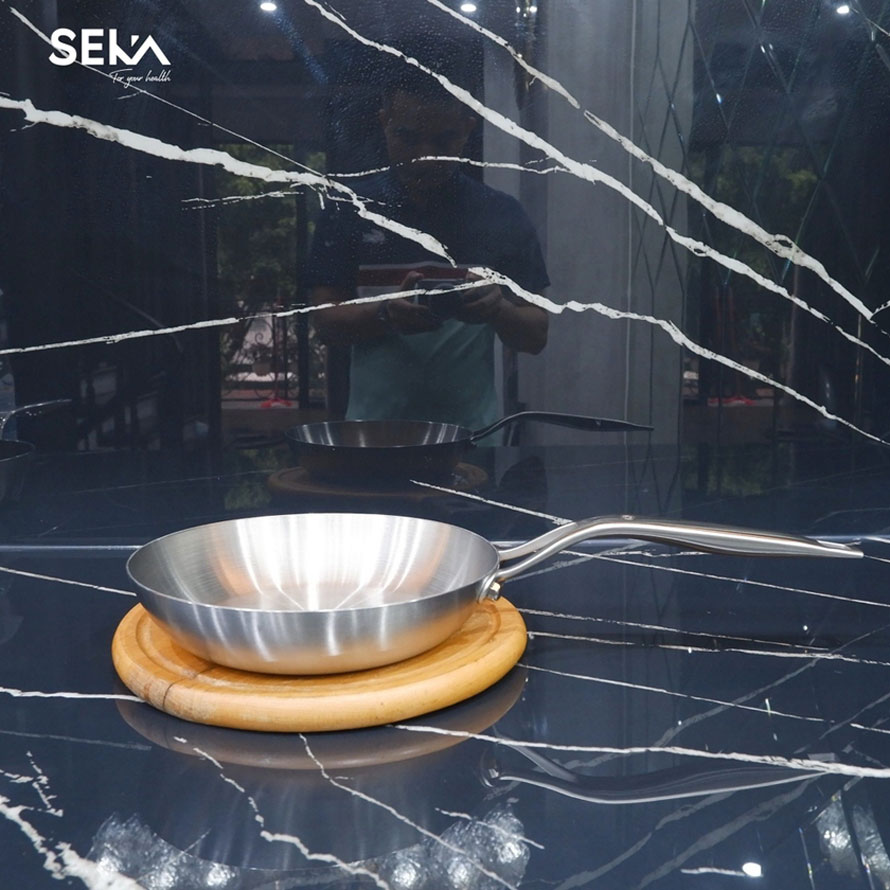 Chảo từ Inox lòng nông SEKA SK6030