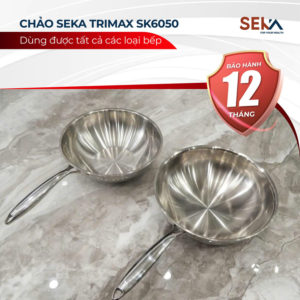 Chảo từ Inox ba lớp TriMax SEKA SK6050