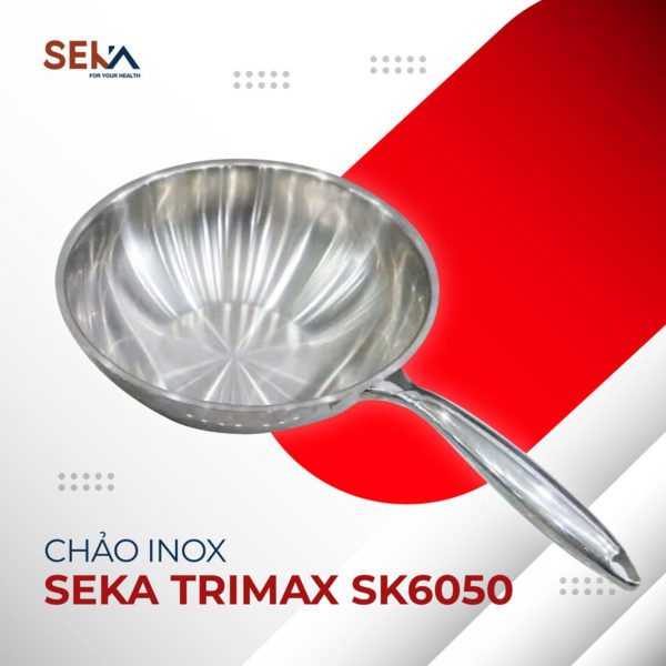 Chảo từ Inox ba lớp TriMax SEKA SK6050