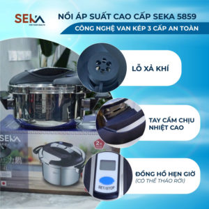 Nồi áp suất từ SEKA SK5859