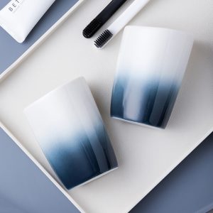 Bộ phụ kiện phòng tắm sứ Ombre