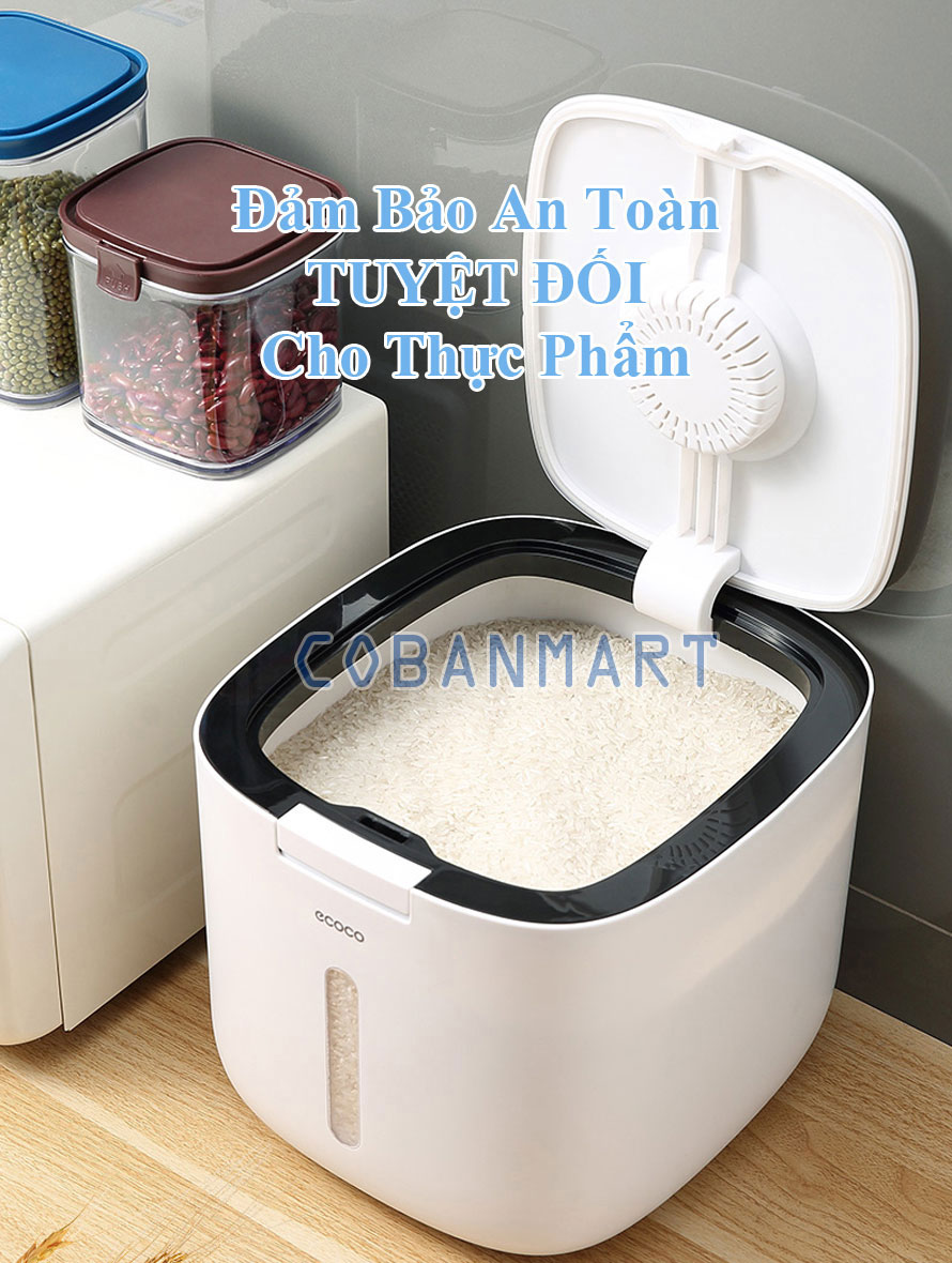 Thùng đựng gạo thông minh