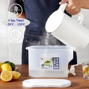 Bình đựng nước có vòi để tủ lạnh