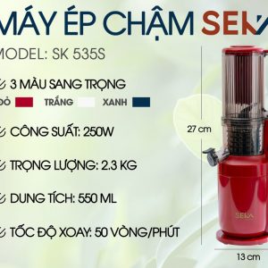 Máy ép chậm hoa quả Seka