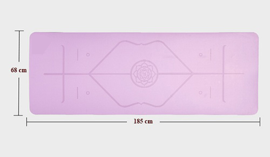 Kích thước thảm tập Yoga định tuyến