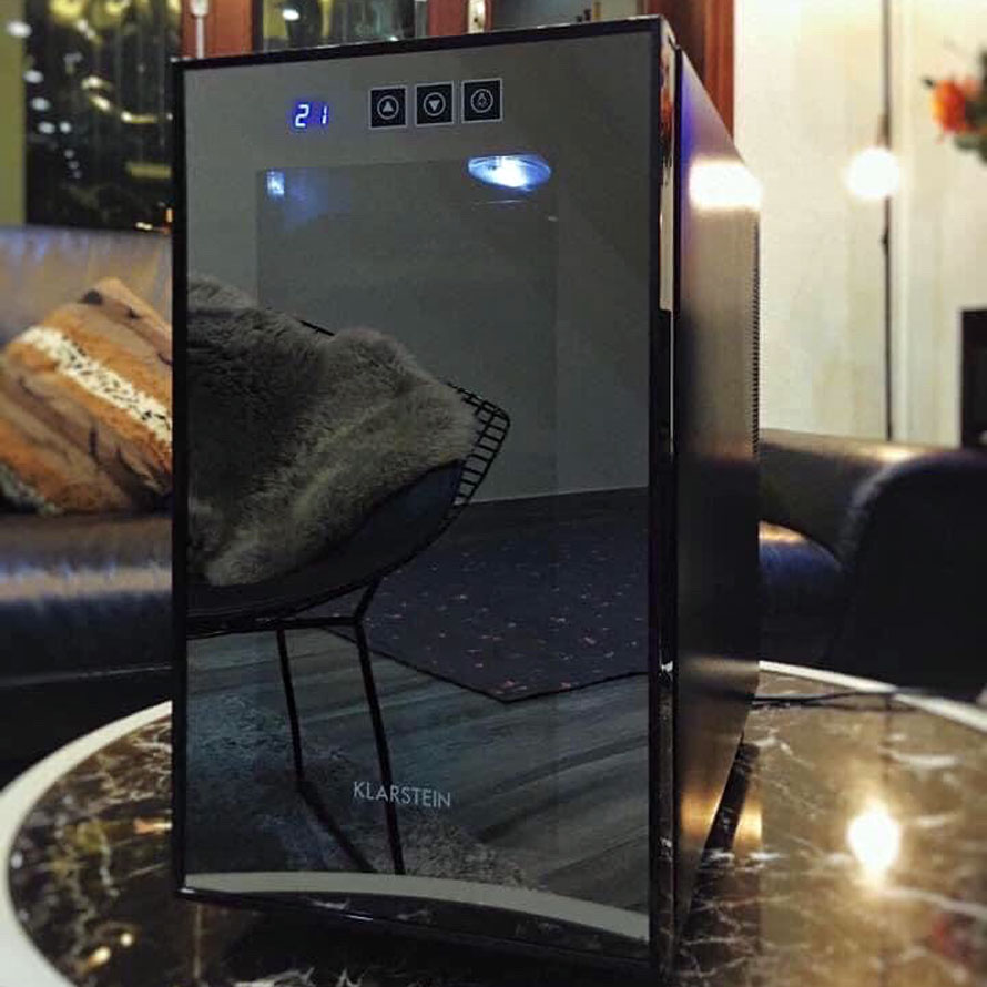 Tủ bảo quản cigar mini cắm điện Klarstein 23L