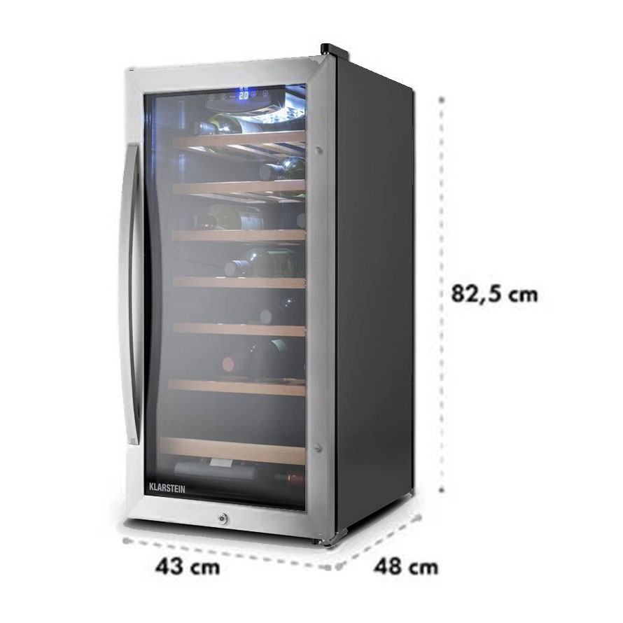 Tủ bảo quản rượu vang 26 chai Klarstein Vivo Vino