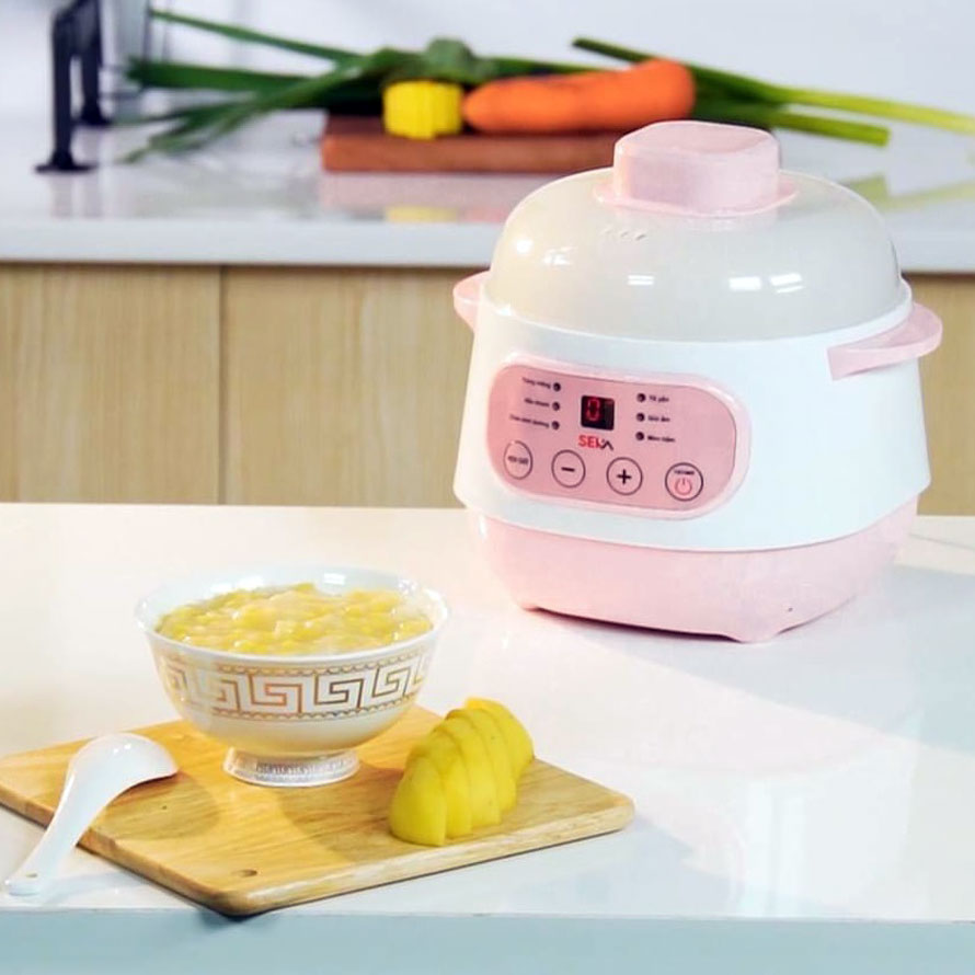 Nồi chưng yến cách thủy nấu cháo chậm