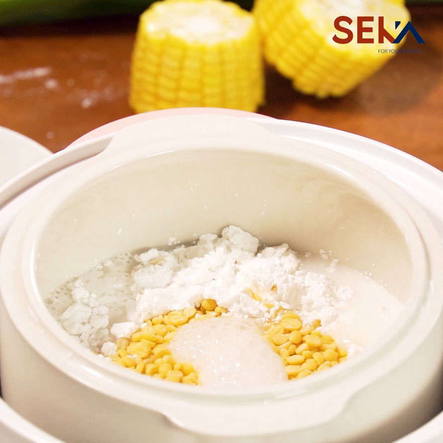 Nồi chưng yến cách thủy nấu cháo chậm