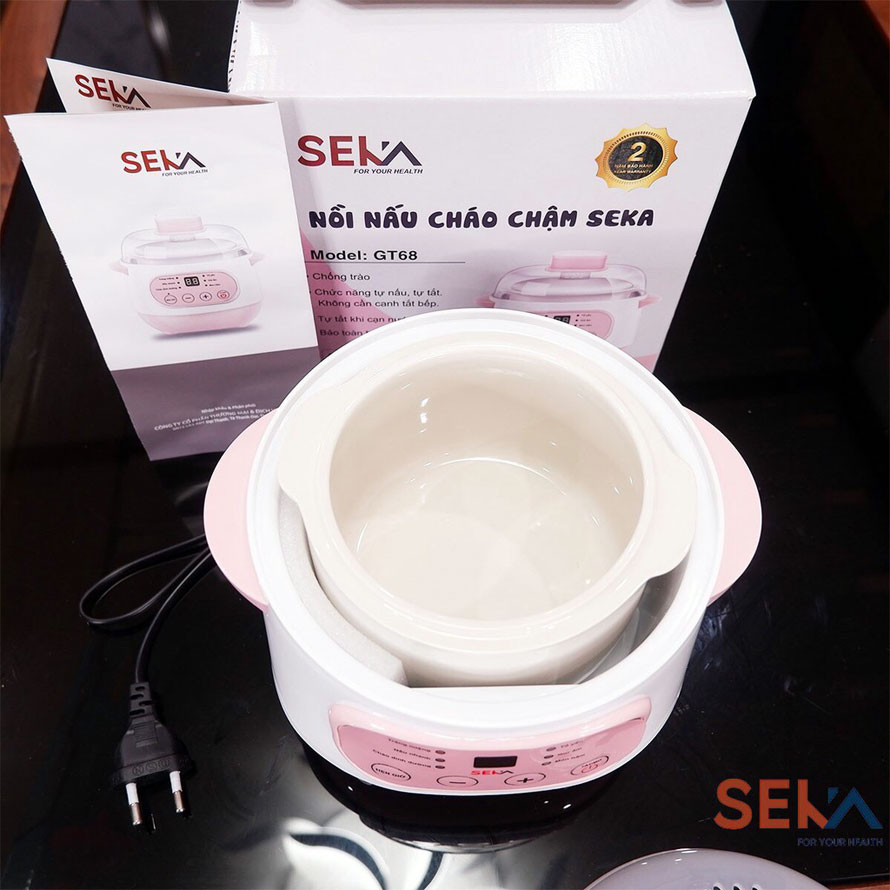 Nồi chưng yến cách thủy nấu cháo chậm