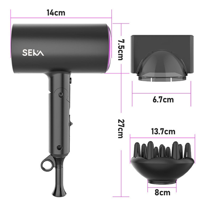 Máy sấy tóc 2 chiều Seka SK2008