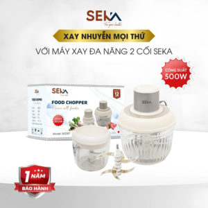 Máy xay thịt đa năng SEKA SK2287 2 cối