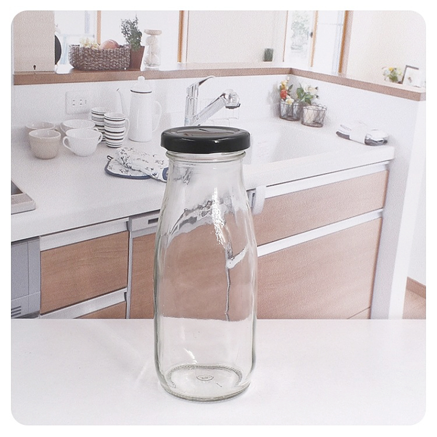 Chai thủy tinh đựng sữa hạt