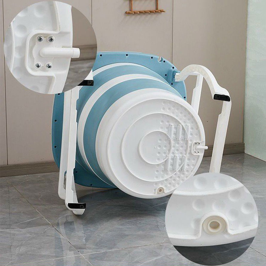 Bồn tắm gấp gọn tròn