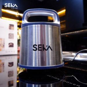 Máy xay thịt cá SEKA sk2288 chạy điện cối thủy tinh 2 lít