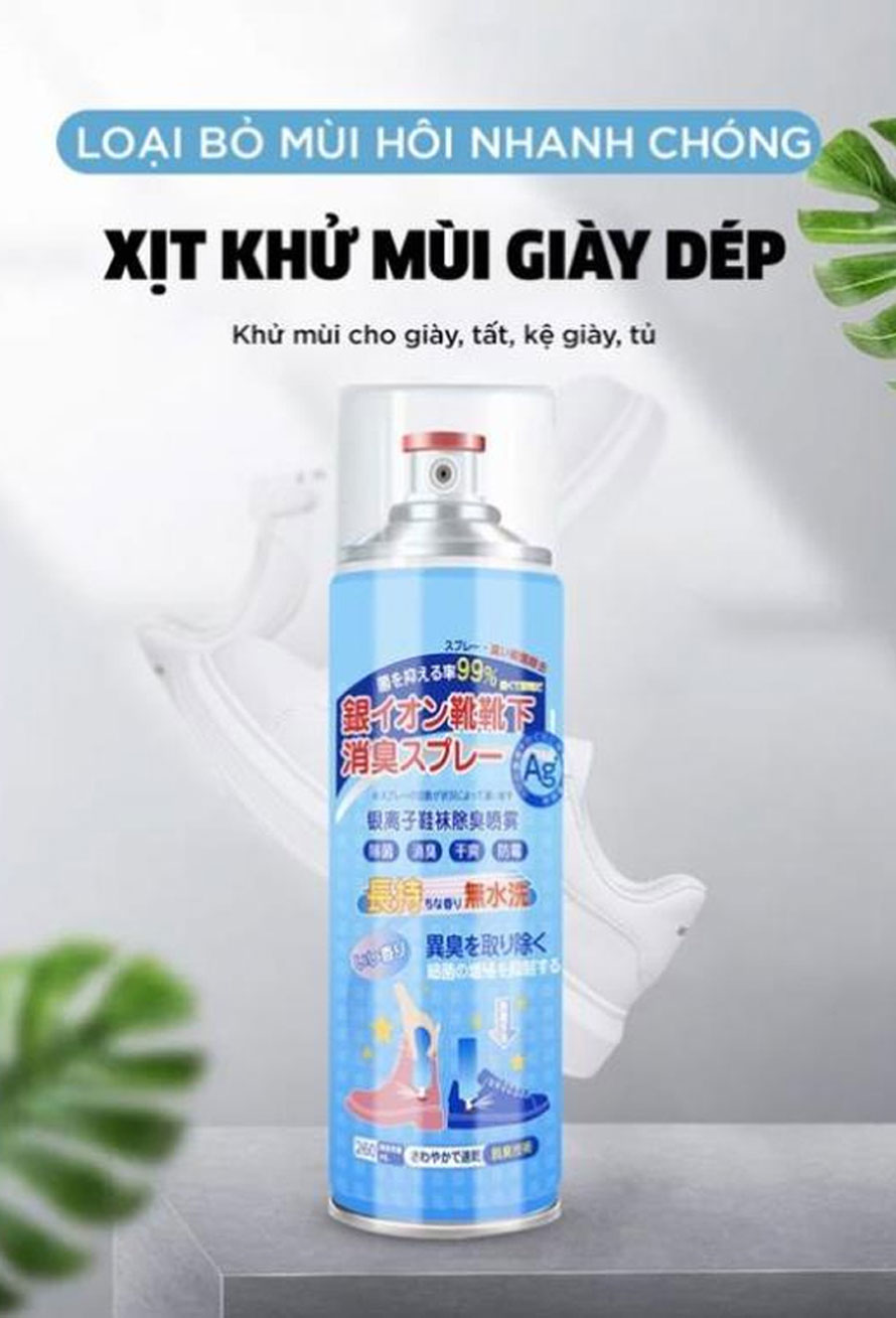 chai xịt thơm giày