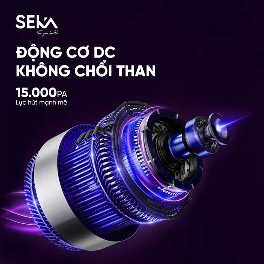 Máy hút bụi cầm tay có dây SEKA SK09 Plus