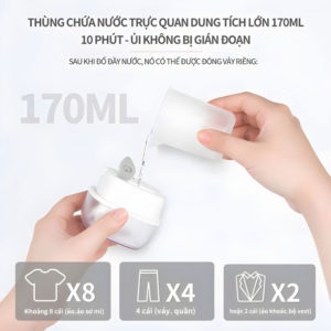 Bàn ủi bàn là hơi nước cầm tay SEKA SK547