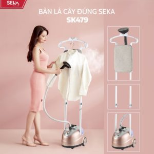 Bàn là hơi nước cây đứng SEKA SK479 xoay ngang linh hoạt