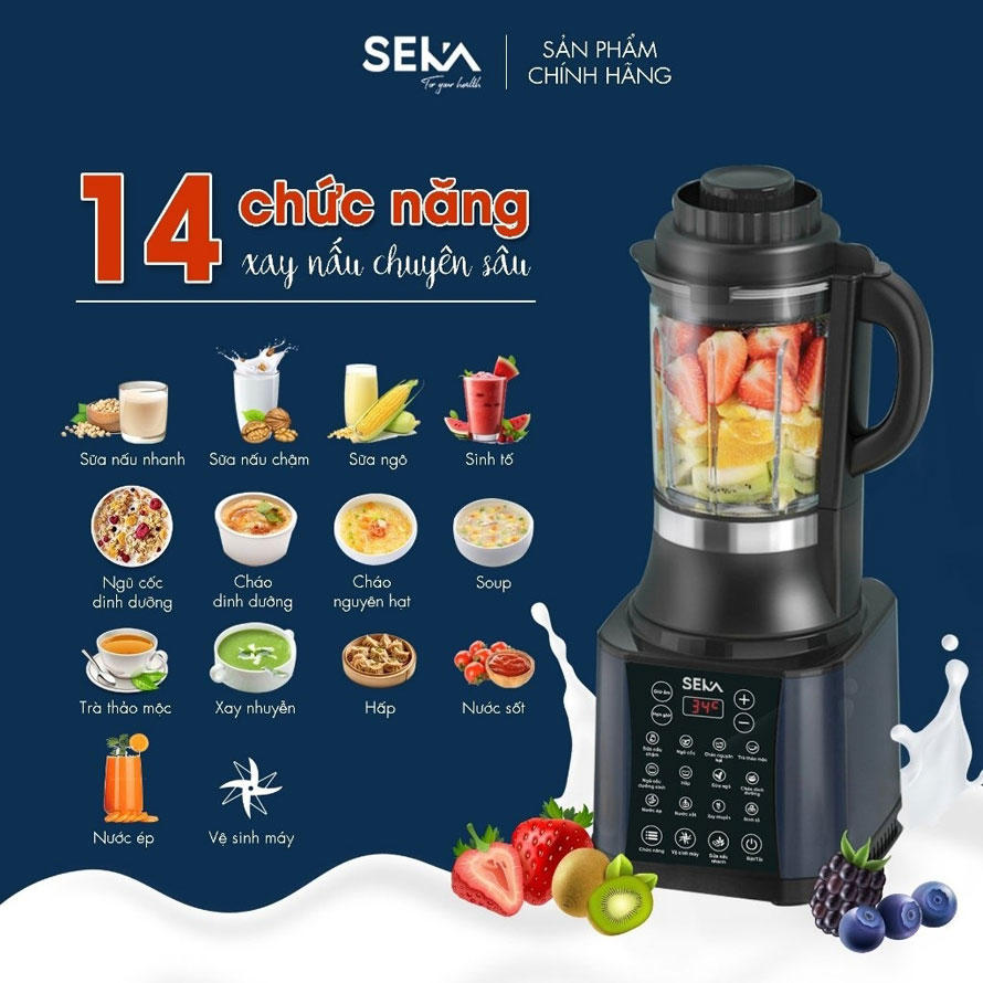 Máy làm sữa hạt SEKA E400